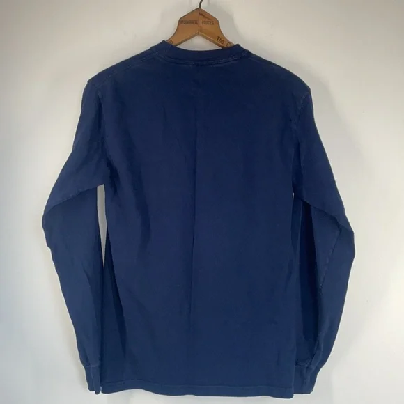 Vintage Hanes Walt Disney World Graphic Blue T-Shirt Relaxed Fit Long Sleeve - Picture 4 of 5